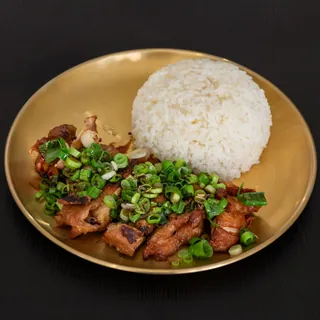 蔥油雞扒飯
